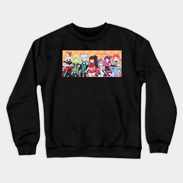 The Ninjaz Fantasy Crewneck Sweatshirt by Little D-chan